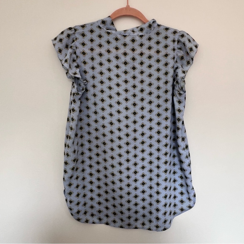 Loft Ruffled Short Sleeve Blouse - Picture 2 of 6
